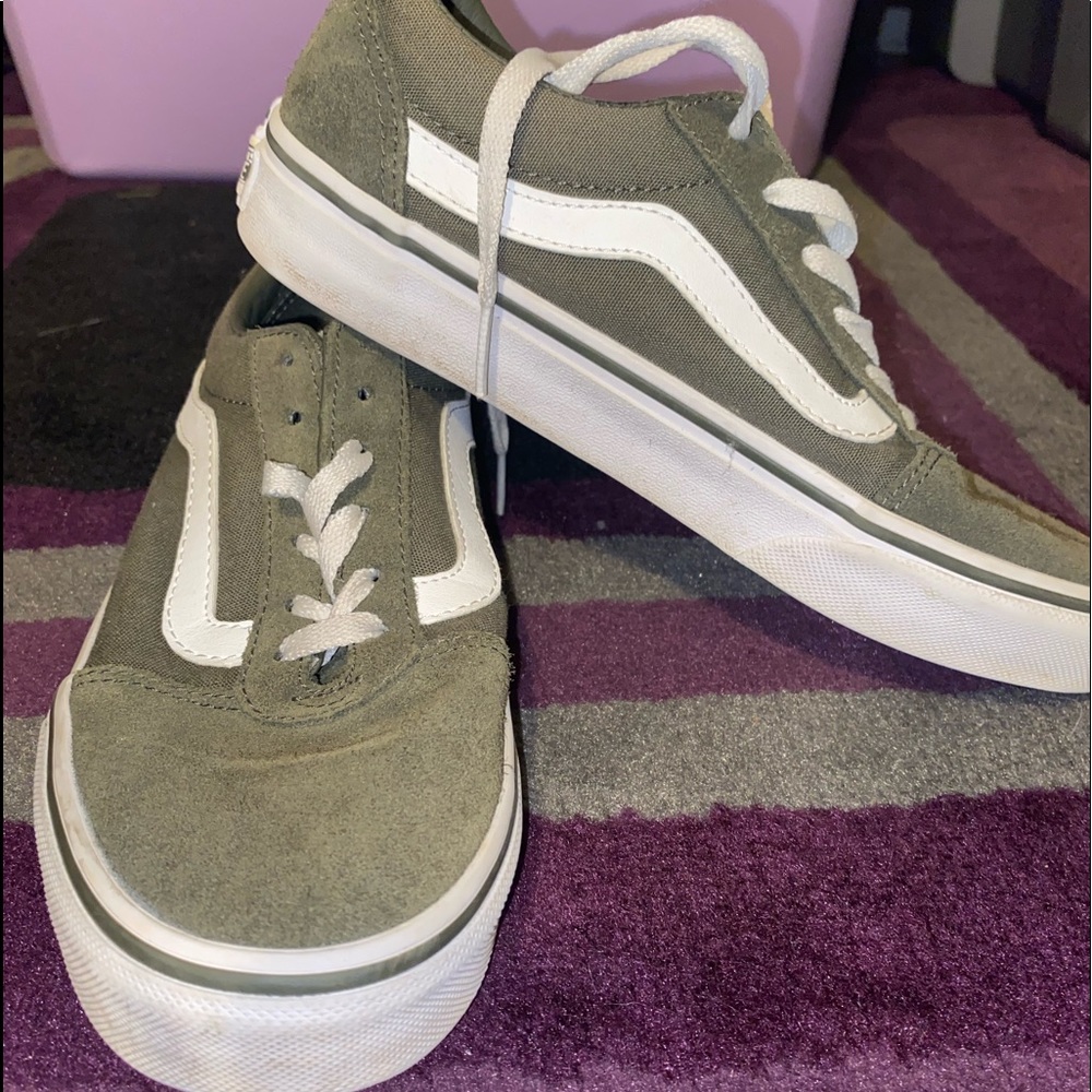 Army Green Vans